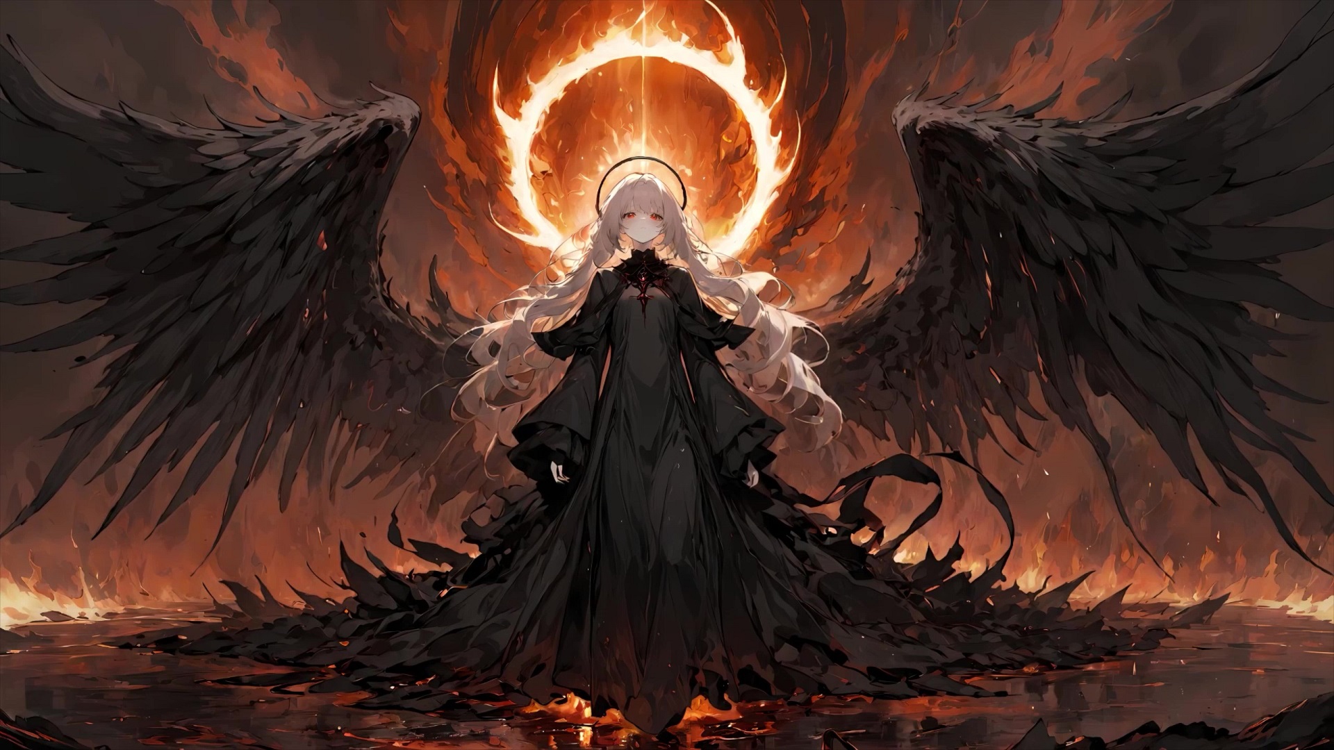 Evil Angel - Dark Anime Angels - YouTube-demhanvico.com.vn