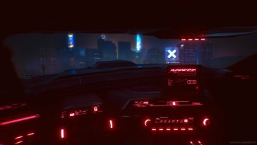 Cyberpunk 2077 4K car animated wallpaper 