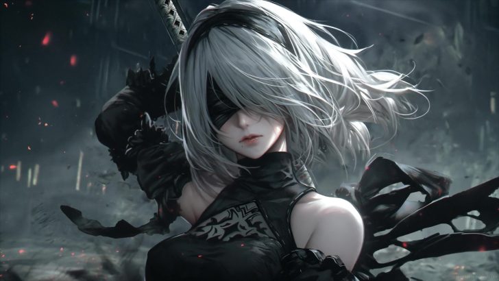 NieR Automata - Yorha Symbol (white)