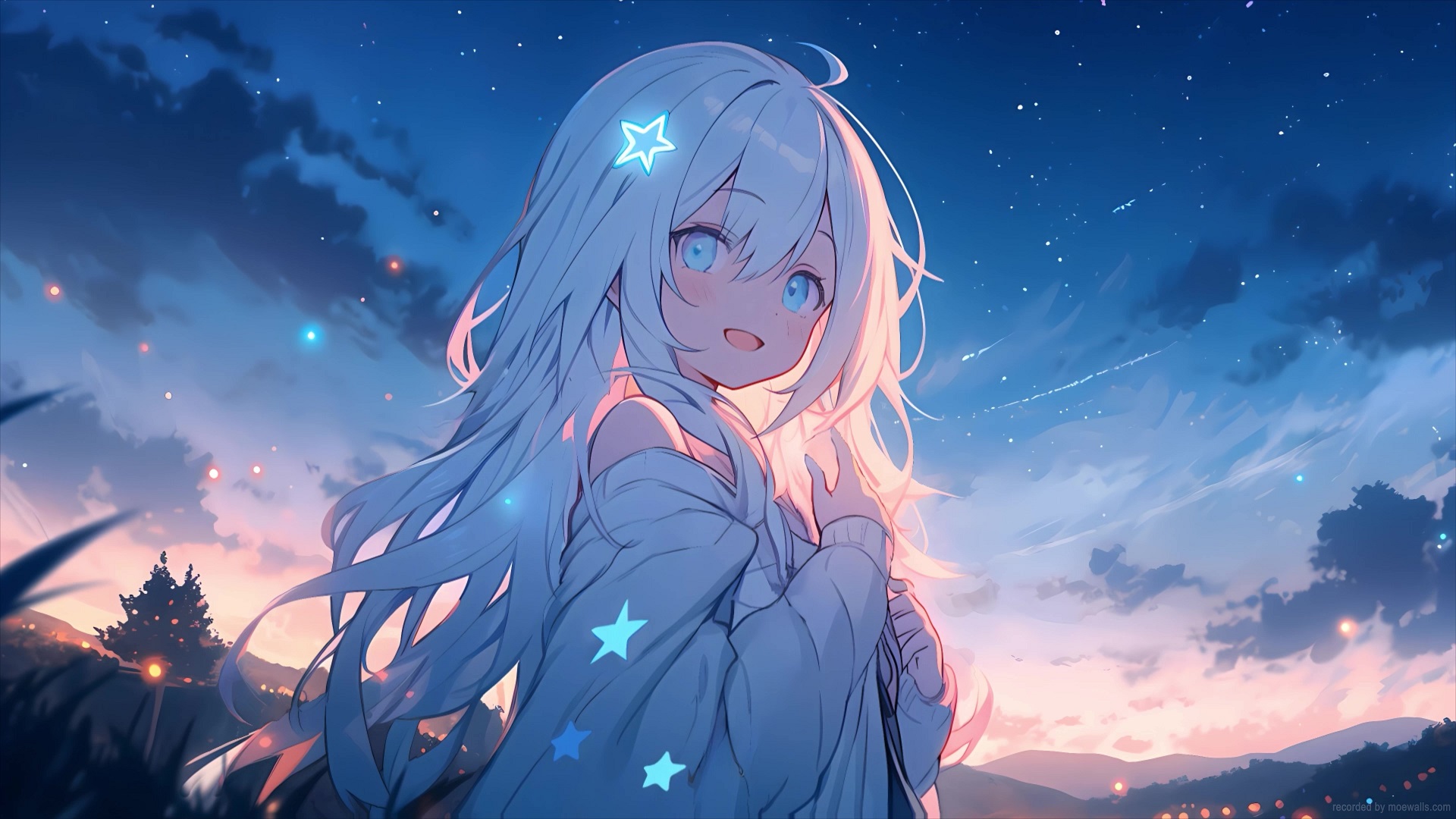 Up by cloudy in 2023 | Anime scenery, Night sky photography, Fantasy art  landscapes