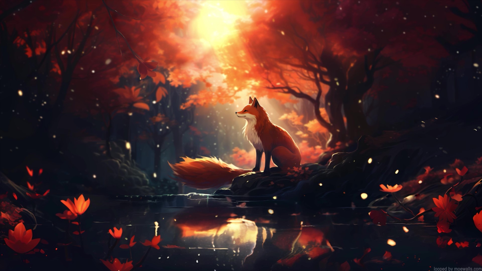 Fox Dark Art Wallpapers - Aesthetic Fox Wallpaper for iPhone 4k