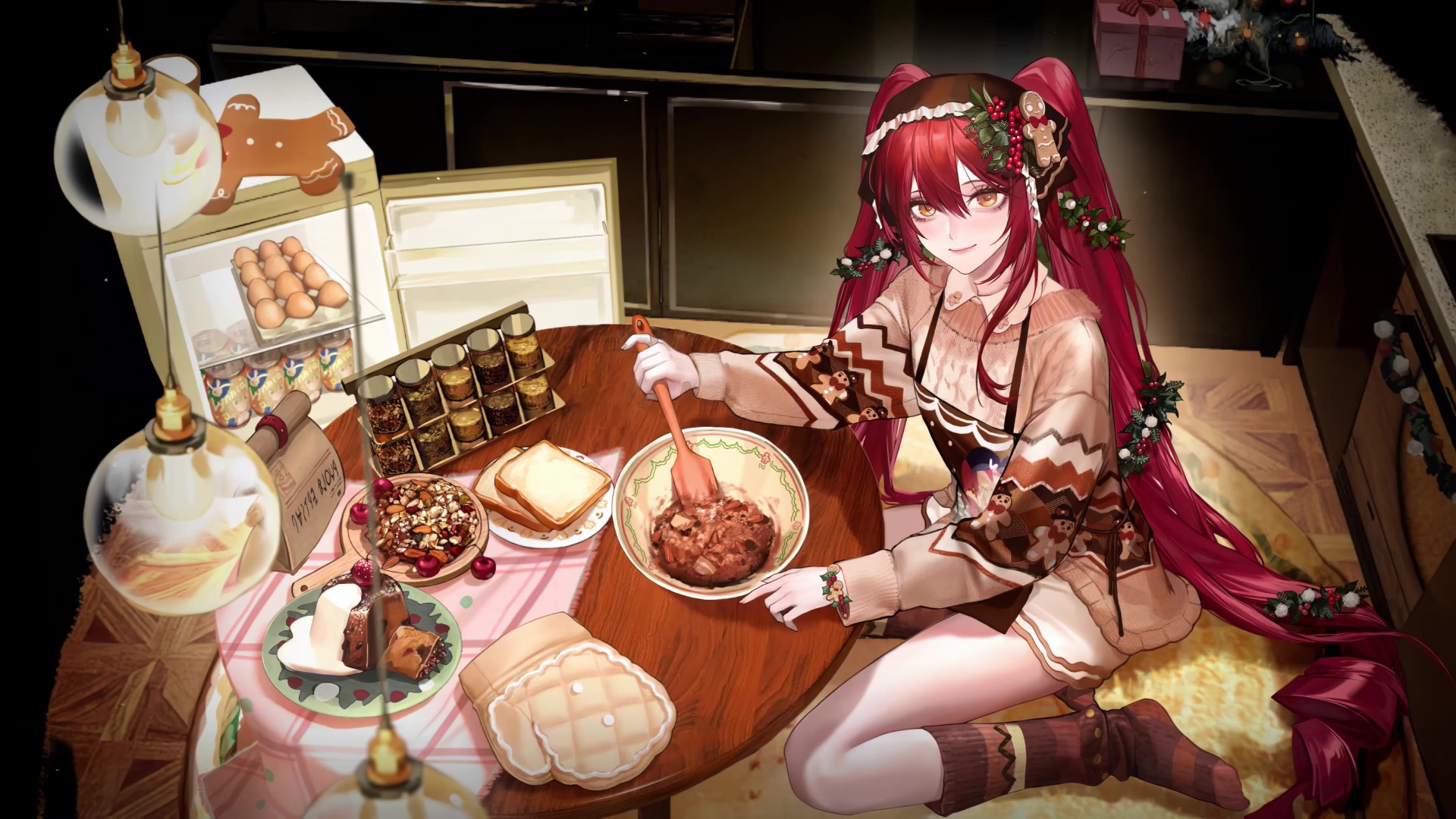 Baking Cake - Anime Love and Romance Wallpapers and Images - Desktop Nexus  Groups