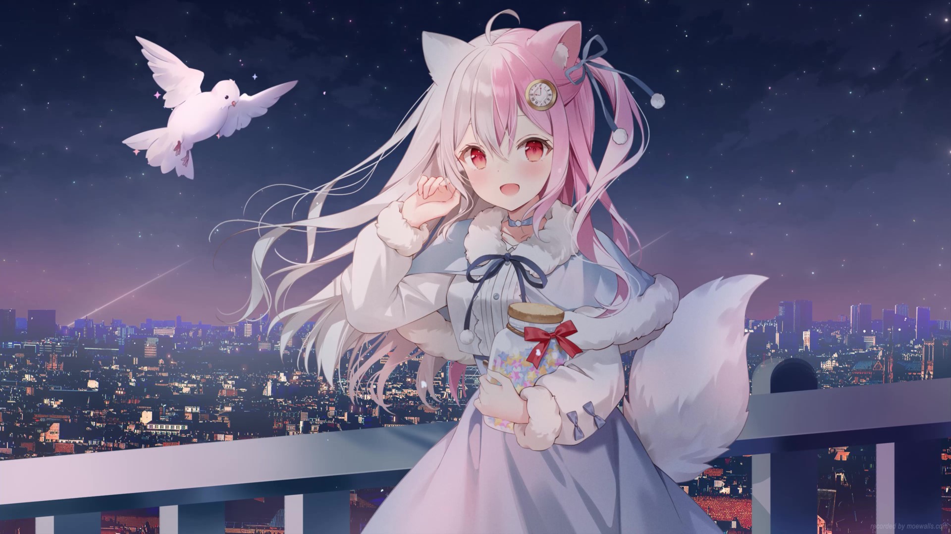 Download A Cool and snazzy Anime Fox Wallpaper | Wallpapers.com-demhanvico.com.vn