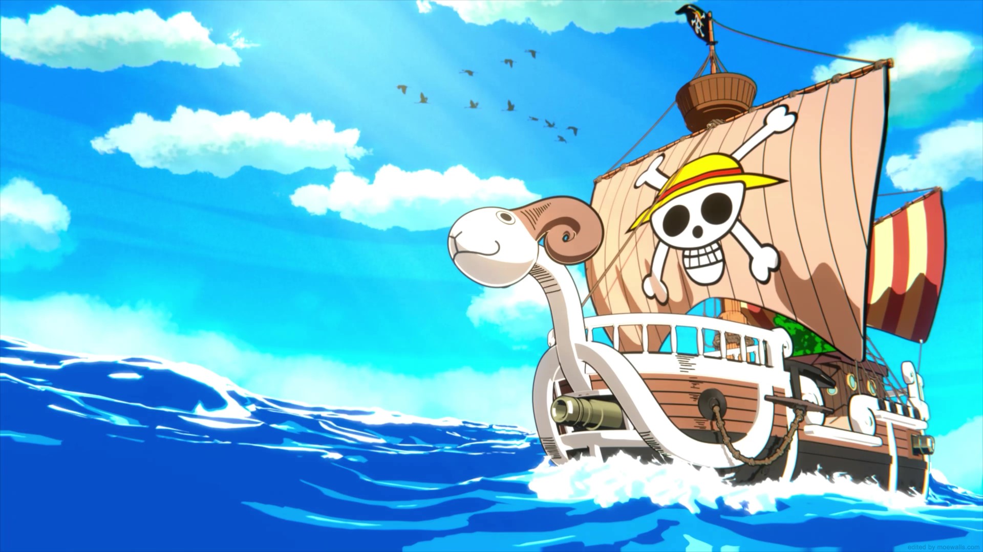 Going Merry Ship One Piece Live Wallpaper - MoeWalls