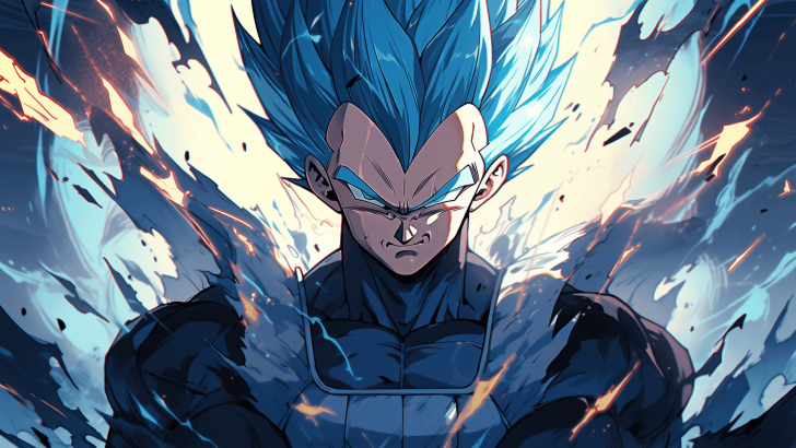 Vegeta Super Saiyan Blue Evolution Live Wallpaper - MoeWalls