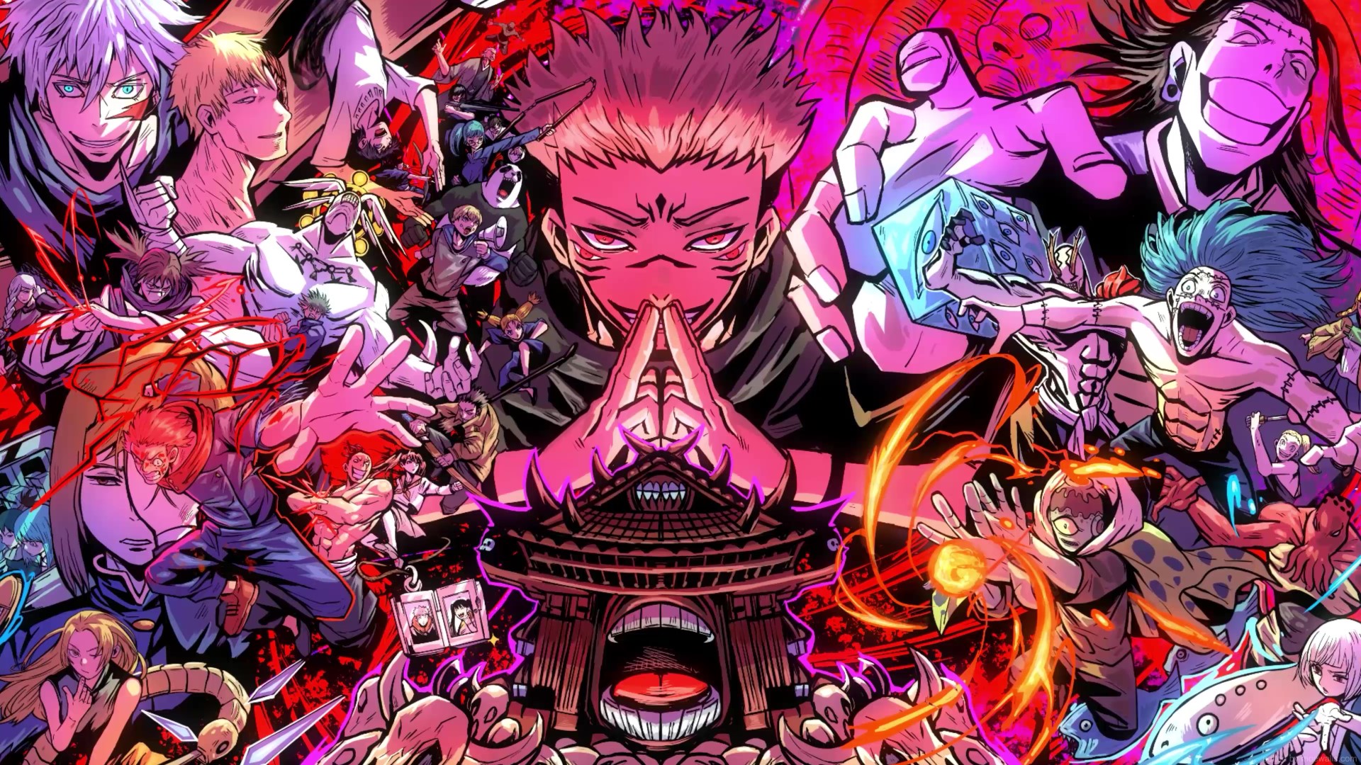 Shibuya Incident Jujutsu Kaisen Live Wallpaper   MoeWalls