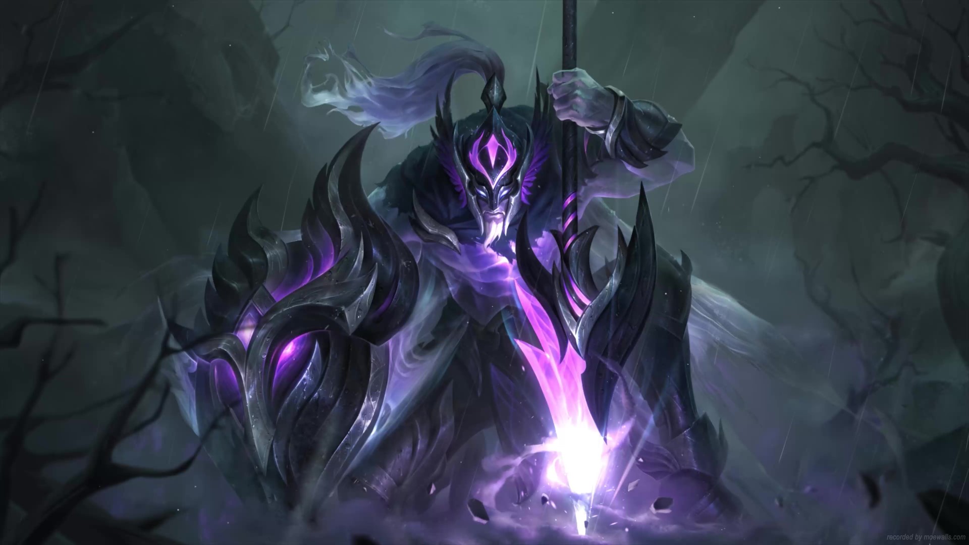 Ashen Knight Pantheon League Of Legends Live Wallpaper - MoeWalls