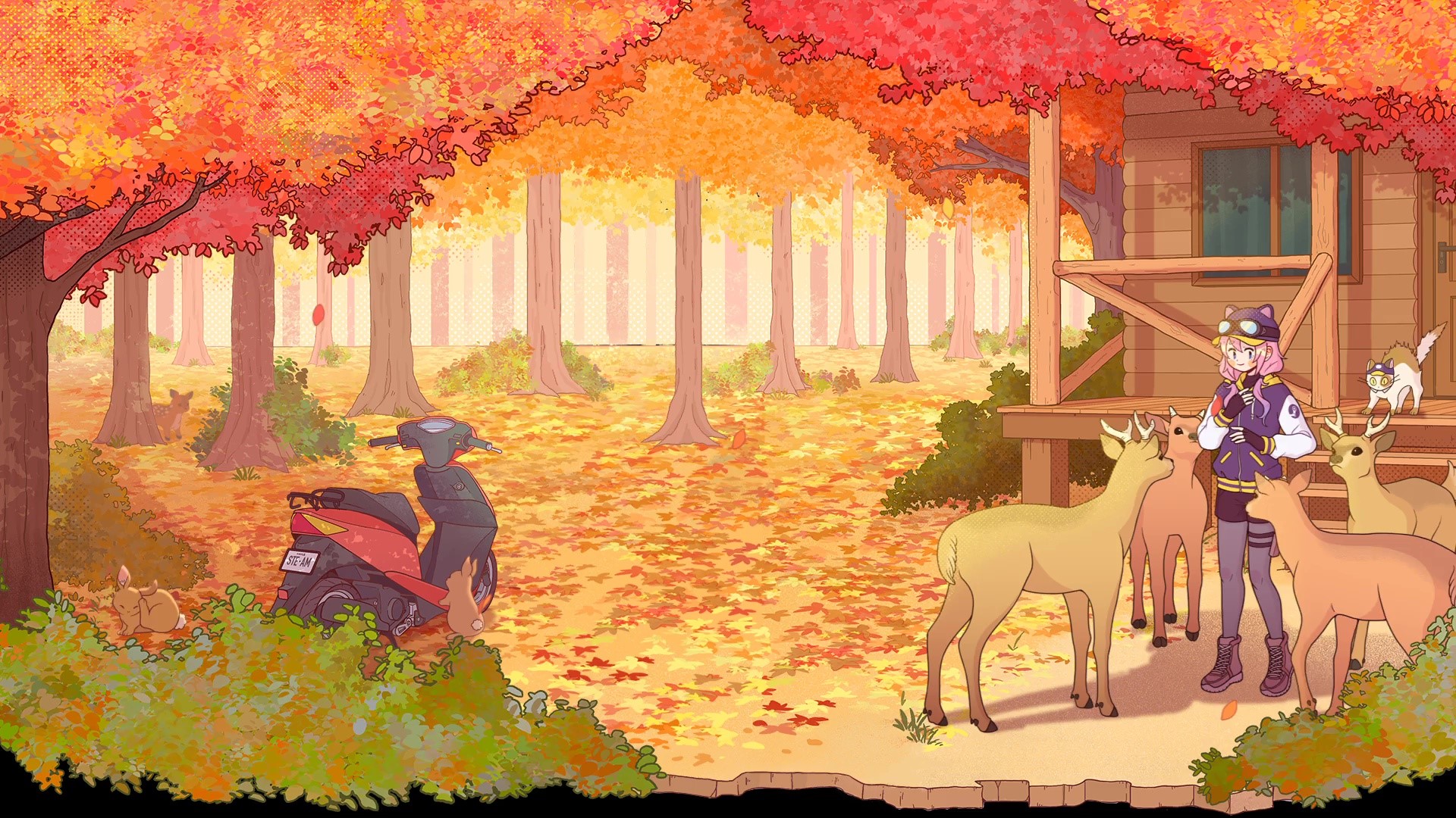 1 Steam Autumn Sale 2024 Live Wallpapers, Animated Wallpapers MoeWalls